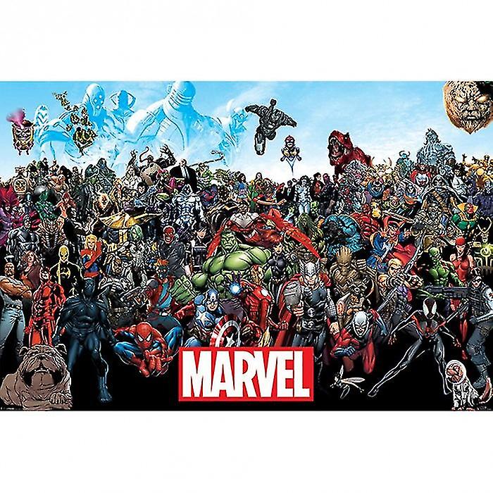Marvel Universe Comic Poster