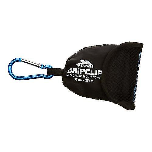 Trespass Dripclip Microfibre Towel Keyring With Carabiner Clip