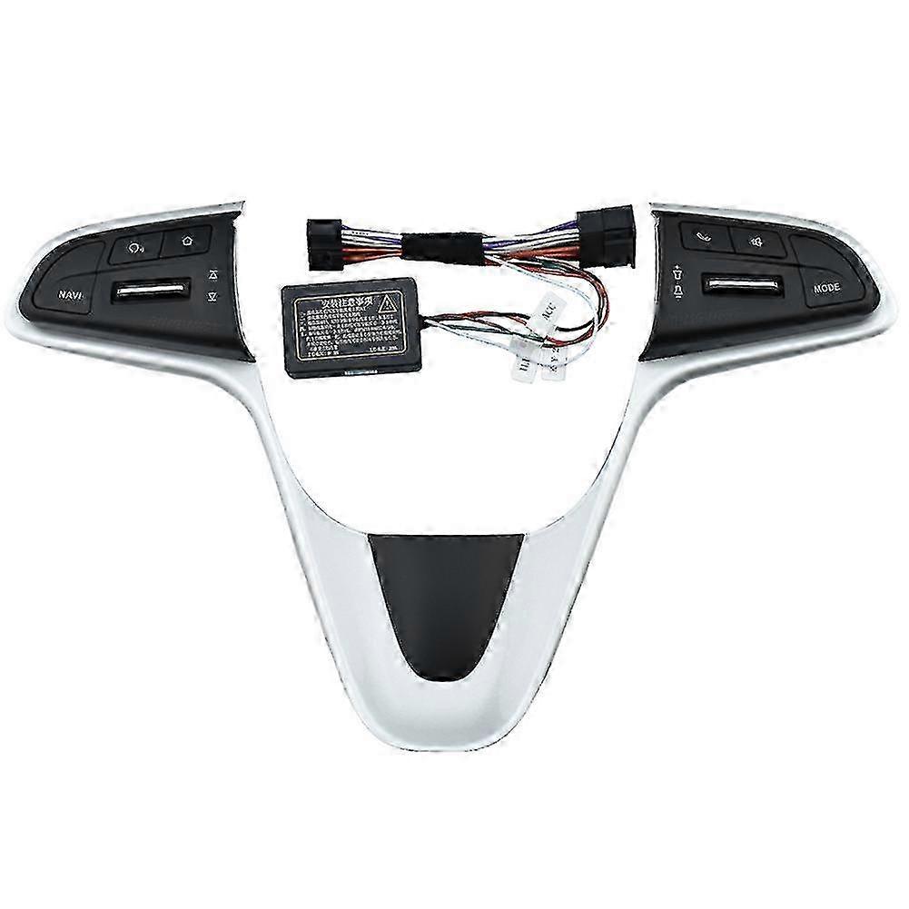Car Steering Wheel Buttons Switch Volume Phone Gps Function Switch Panel For Sail 2015 2016 2017 20--