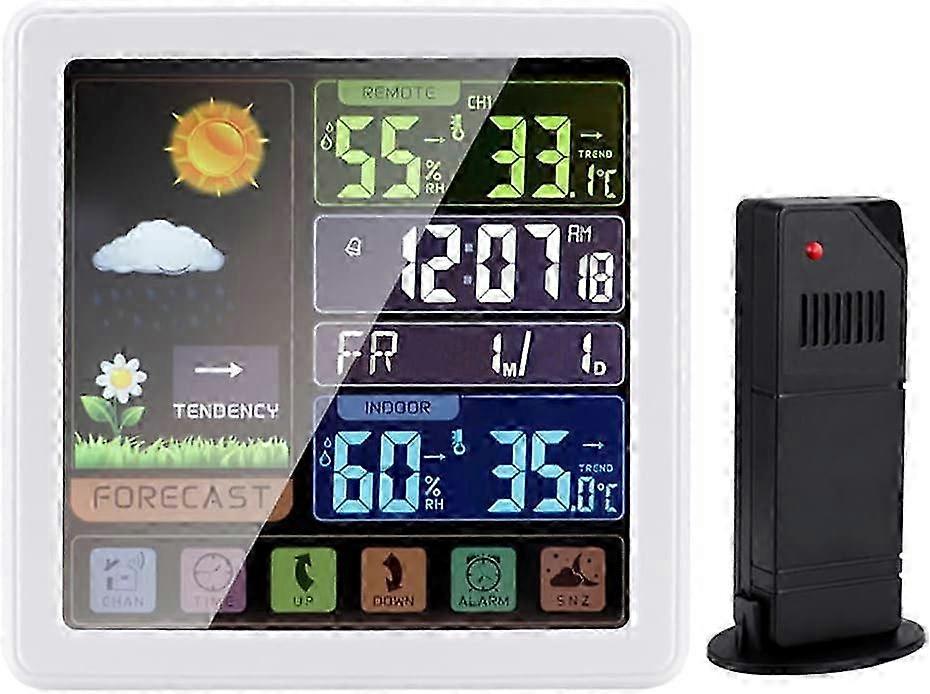 Wireless Digital Weather Station for Indoor Outdoor Use