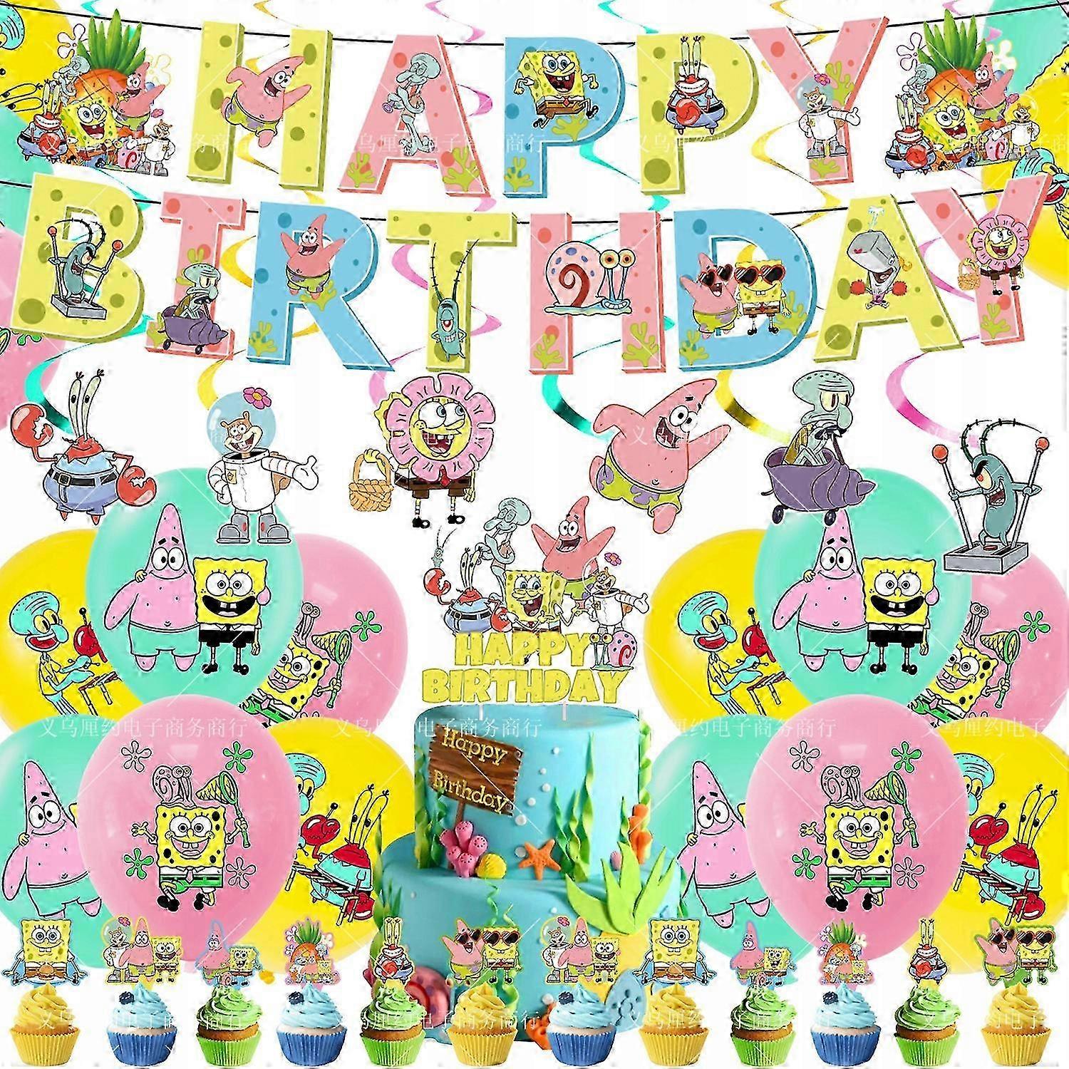 Spongebob Squarepants Party Set 2025