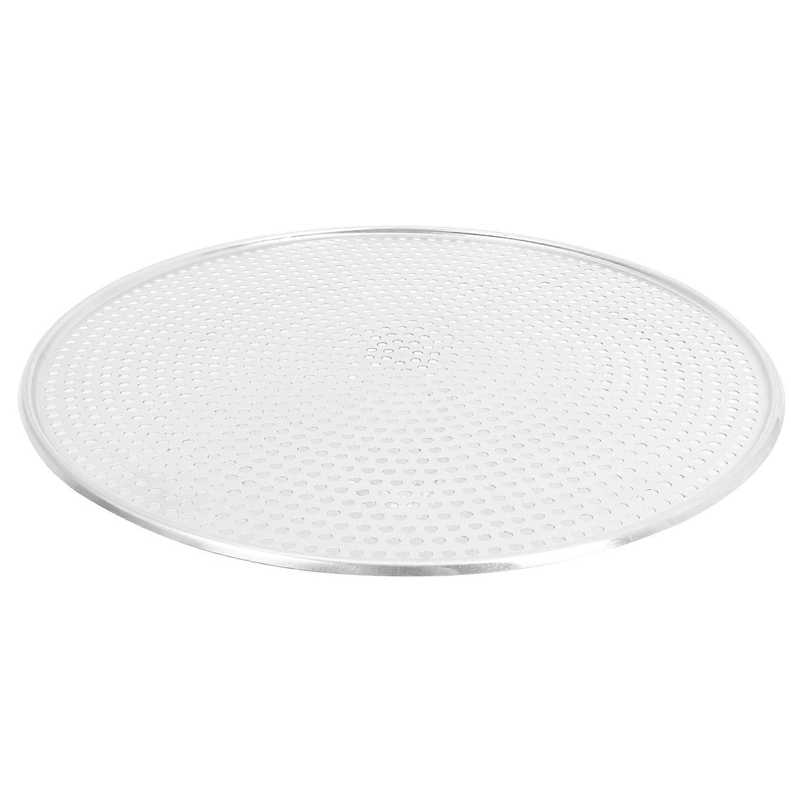 Round Pizza Pan with Evenly Spaced Holes for Crispy Baked Goods