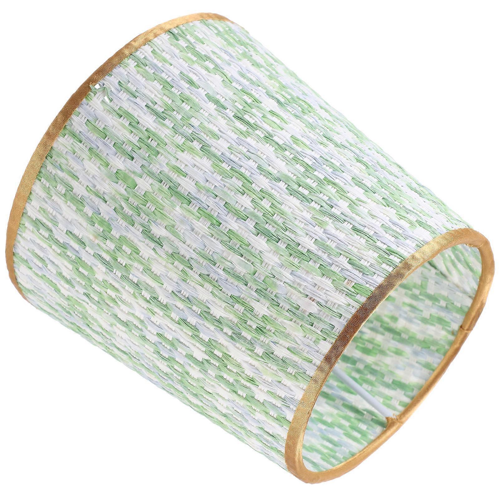 Colorful Woven Lampshade Replacement for Indoor Lighting – Modern Design, Easy Installation, Fits Multiple Styles