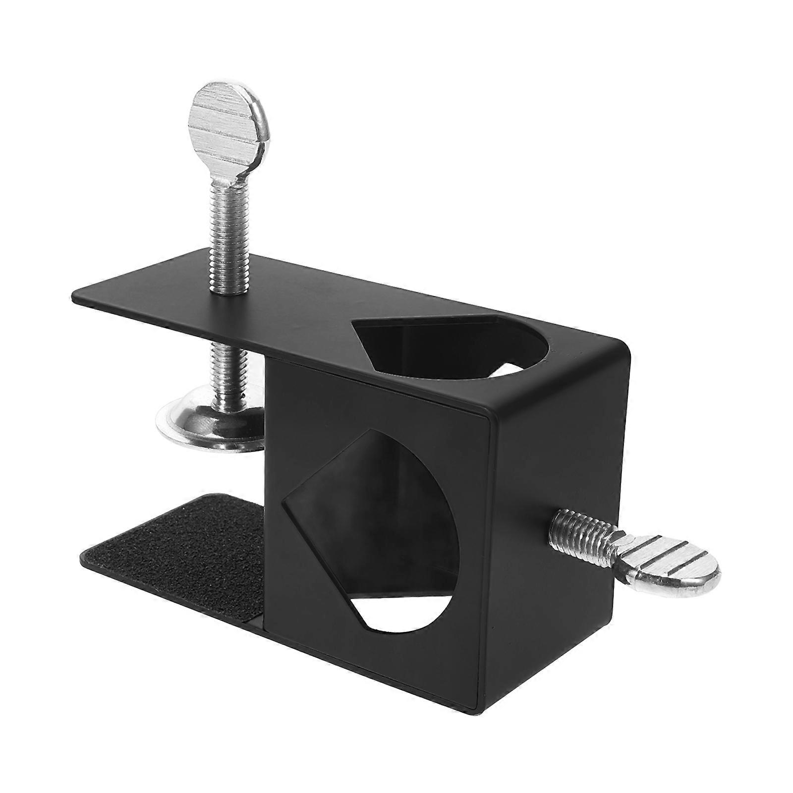 Deck Torch Clamp Mount Holder   Durable Bracket for Outdoor Railing, Easy Installation, Holds Garden Torches & Decorative Items Securely