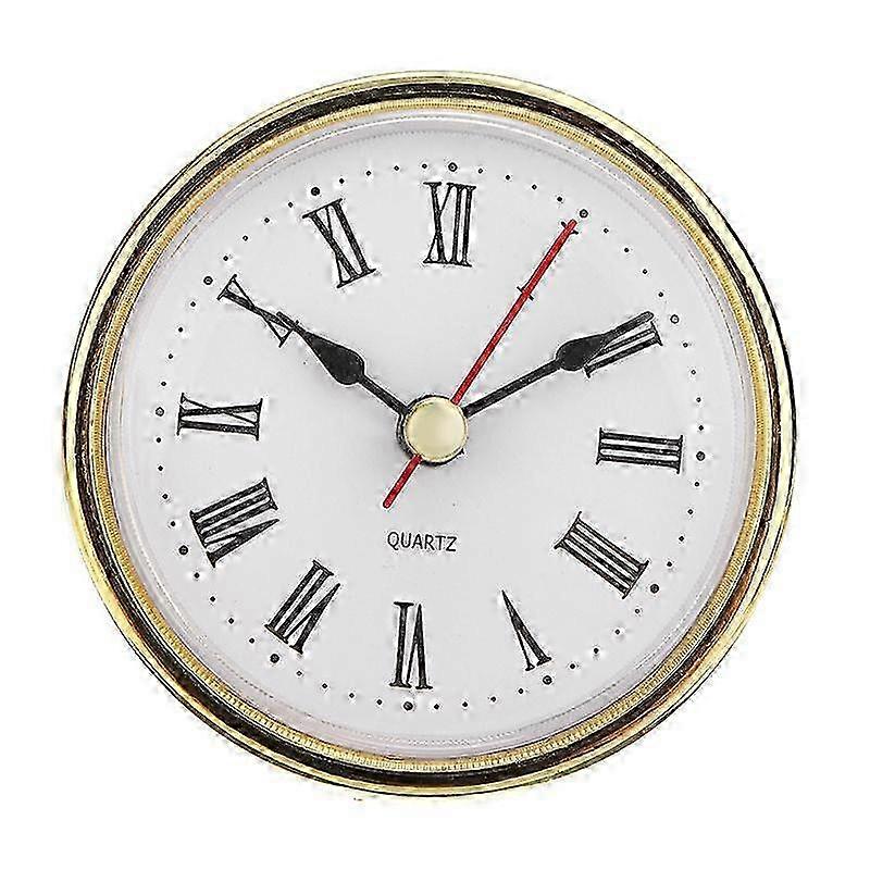 2025 1PC Classic Clock Craft Quartz Movement 2-1/2" (65mm) Round Clocks Head Insert Roman Number Mayitr Little Clock