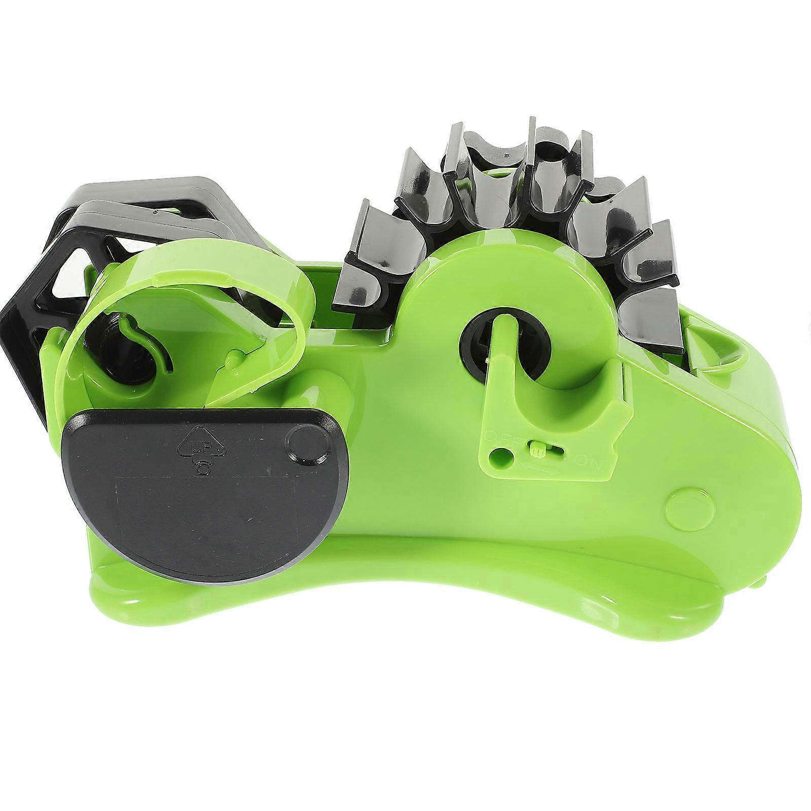 Packing Tape Dispenser Manual Packaging Portable Use Green 22.00X11.00X13.00CM Rectangular Multipurpose Design Office Supplies 1Pcs