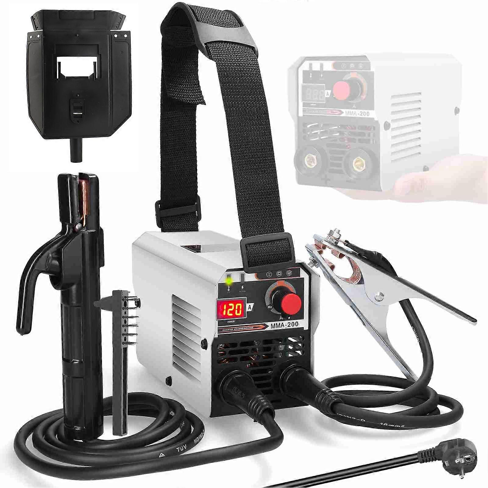 Electric Welding Machine Portable Digital Display Multifunctional MMA Welding Machine with LED Indicator Light