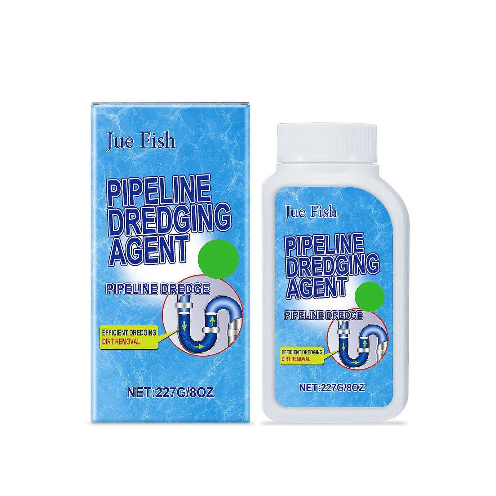 Powerful Pipe Dredging Agent, Drain Clog Remover, Kitchen Unblocker, Sink and Drain Cleaner, Pipeline Dredging Agent, Fast Foaming for Kitchen Toilet