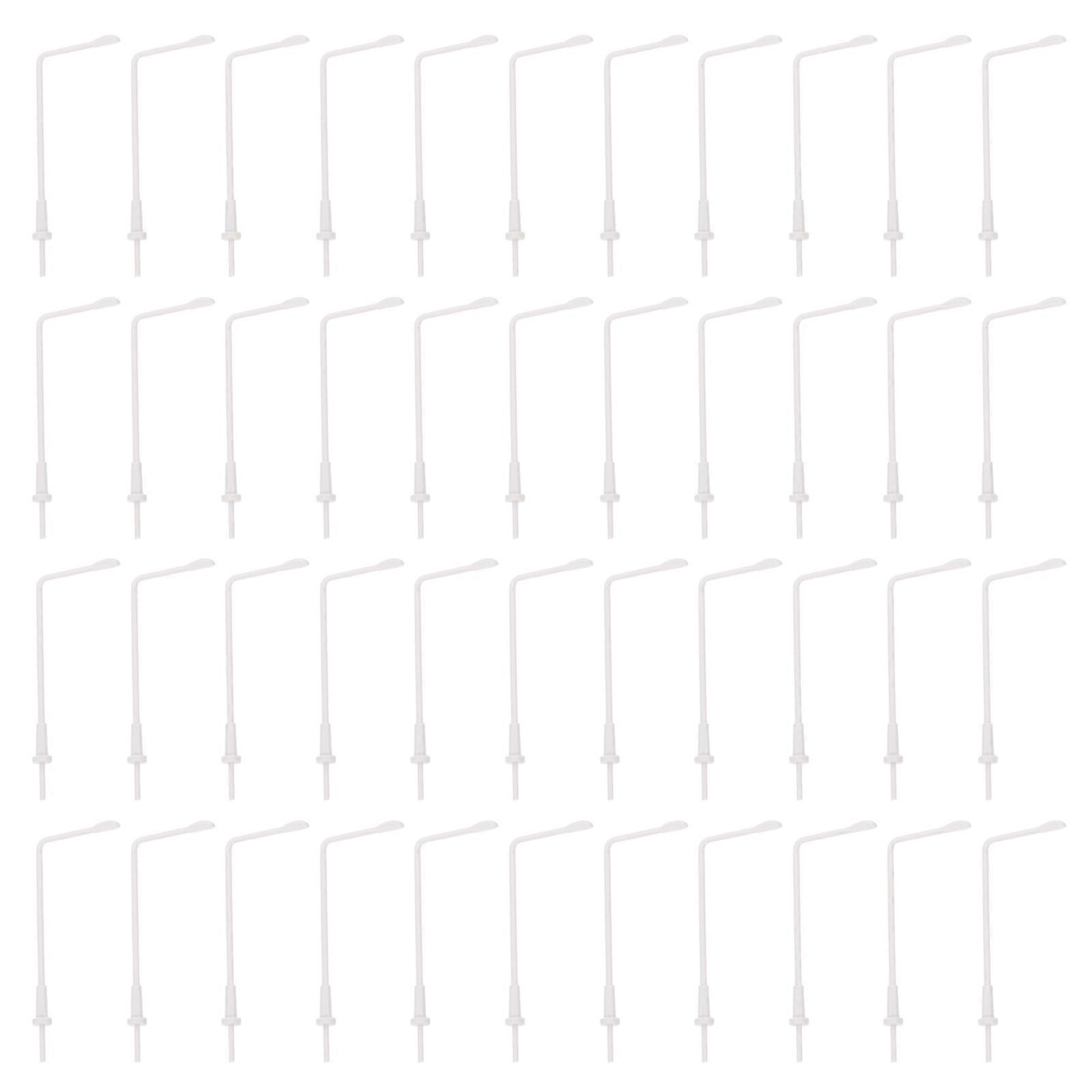 100pcs Miniature Landscaping Lights, Sand Table & Street Light Models for Garden, DIY Projects, Model Railways & Miniature Scene Layouts