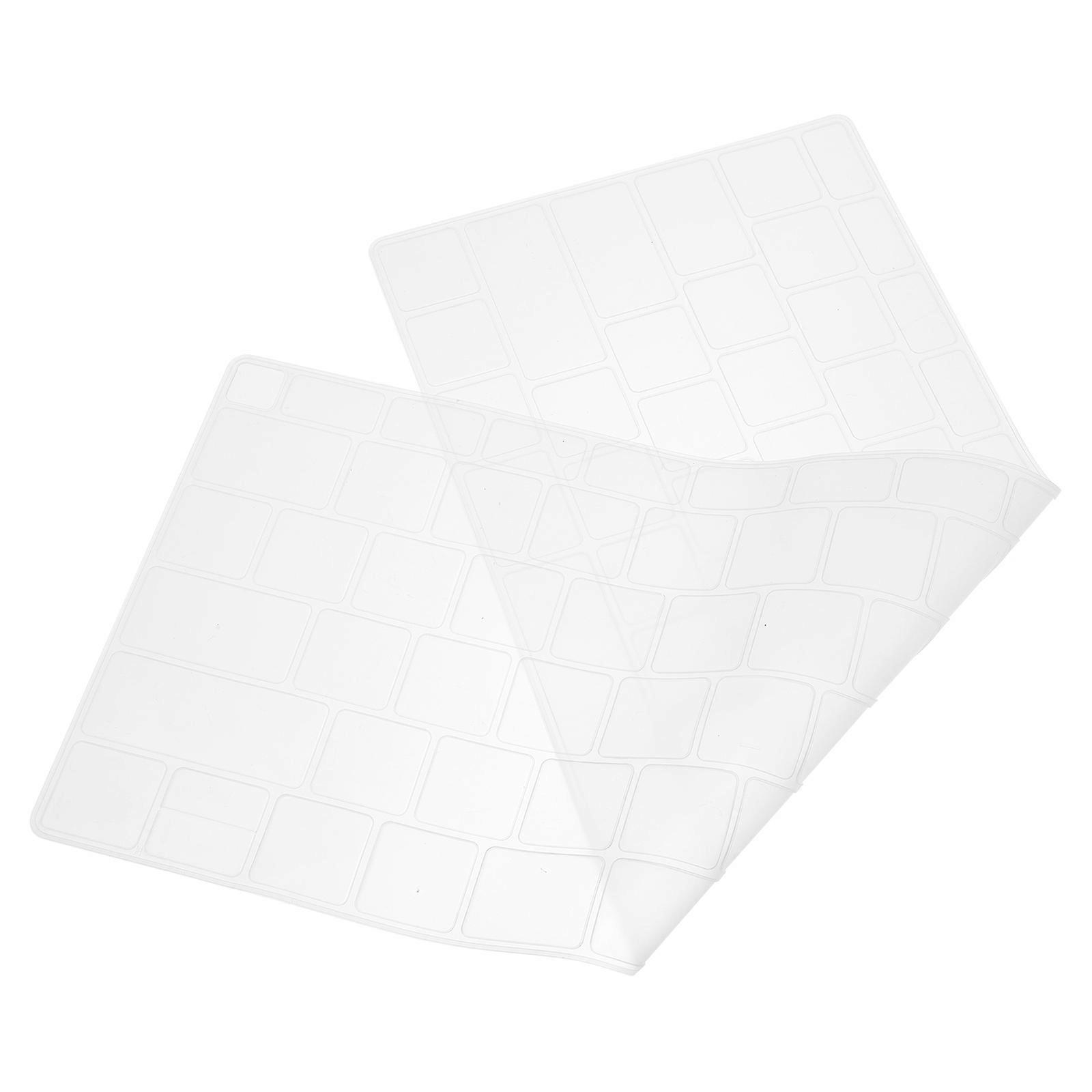 Laptop Keyboard Protective Film Ultra Thin Silicone Keyboard Cover for Daily Use 1Set