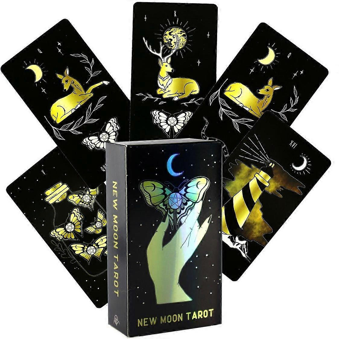 New Moon Tarot Deck: Divination Cards for Beginners Guide