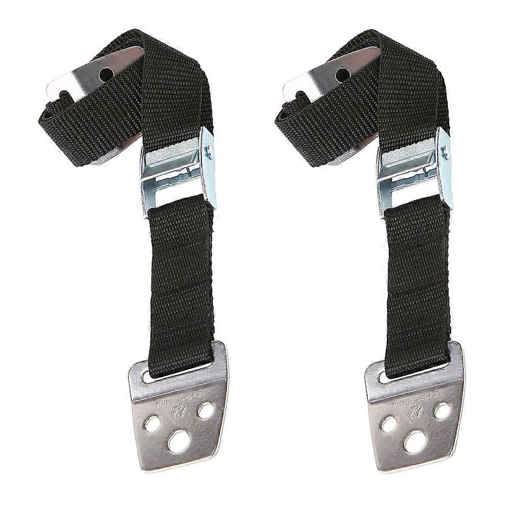 2pcs Tip Safety Straps for Childproofing Furniture & TVs – Durable Webbing with Ring for Home Use
