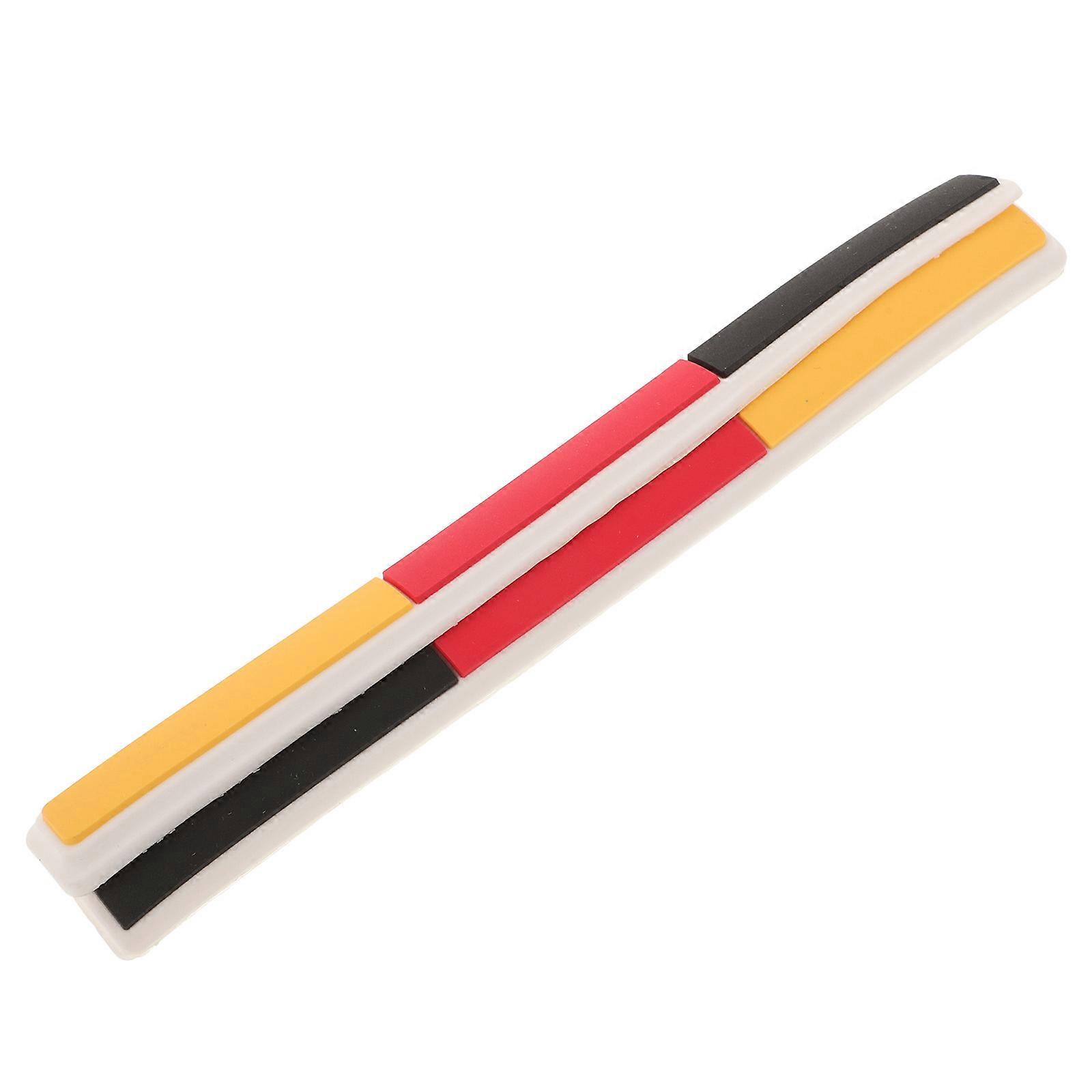 Car Door Edge Protector Automotive Anti-Collision Strips Rear View Mirrors Stylish Adhesive Strips White Pair