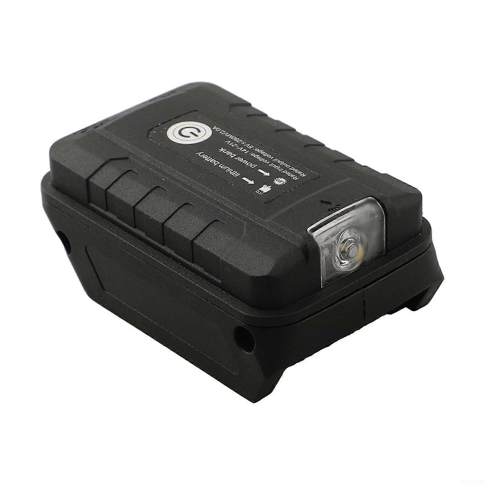 USB Converter For Dayi A32106 18V Lithium Battery With Smart Charging And Flashlight