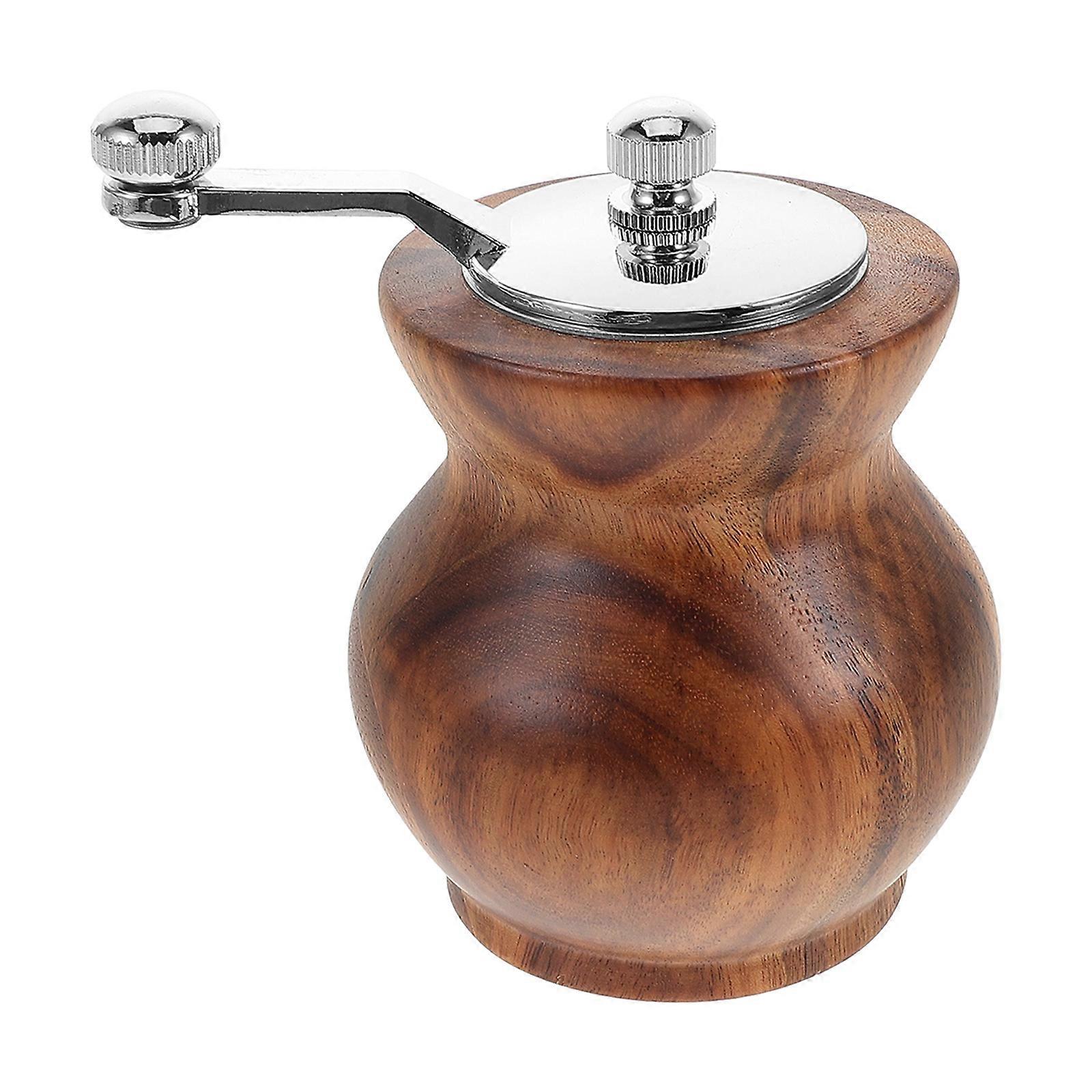 Manual Pepper Grinder Hand Crank for Salt and Spices, Portable Design for Indoor and Outdoor Use, Easy and Convenient