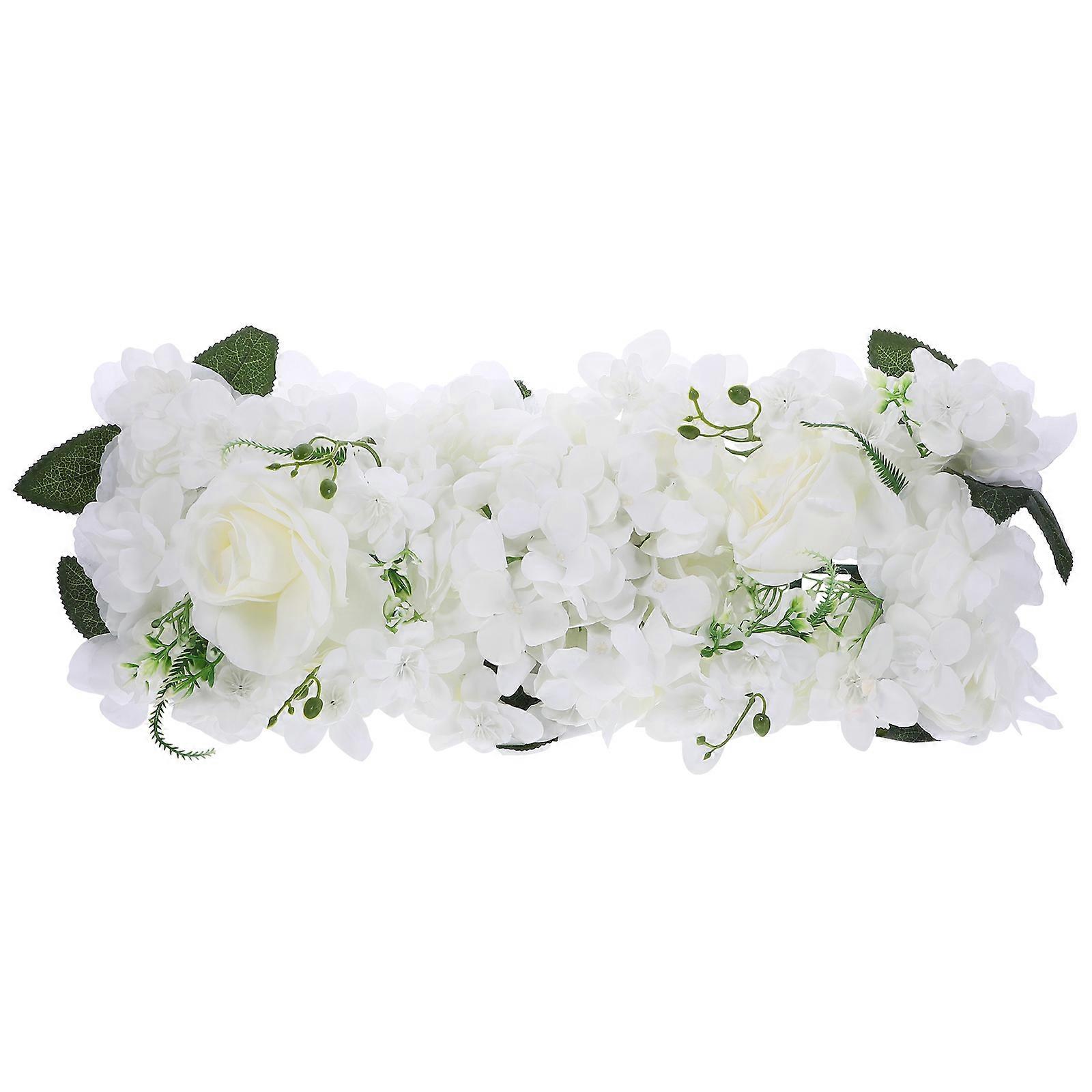 Flower Artificial Rose Flower Wall Panel Event Decorations Plastic 1Pack