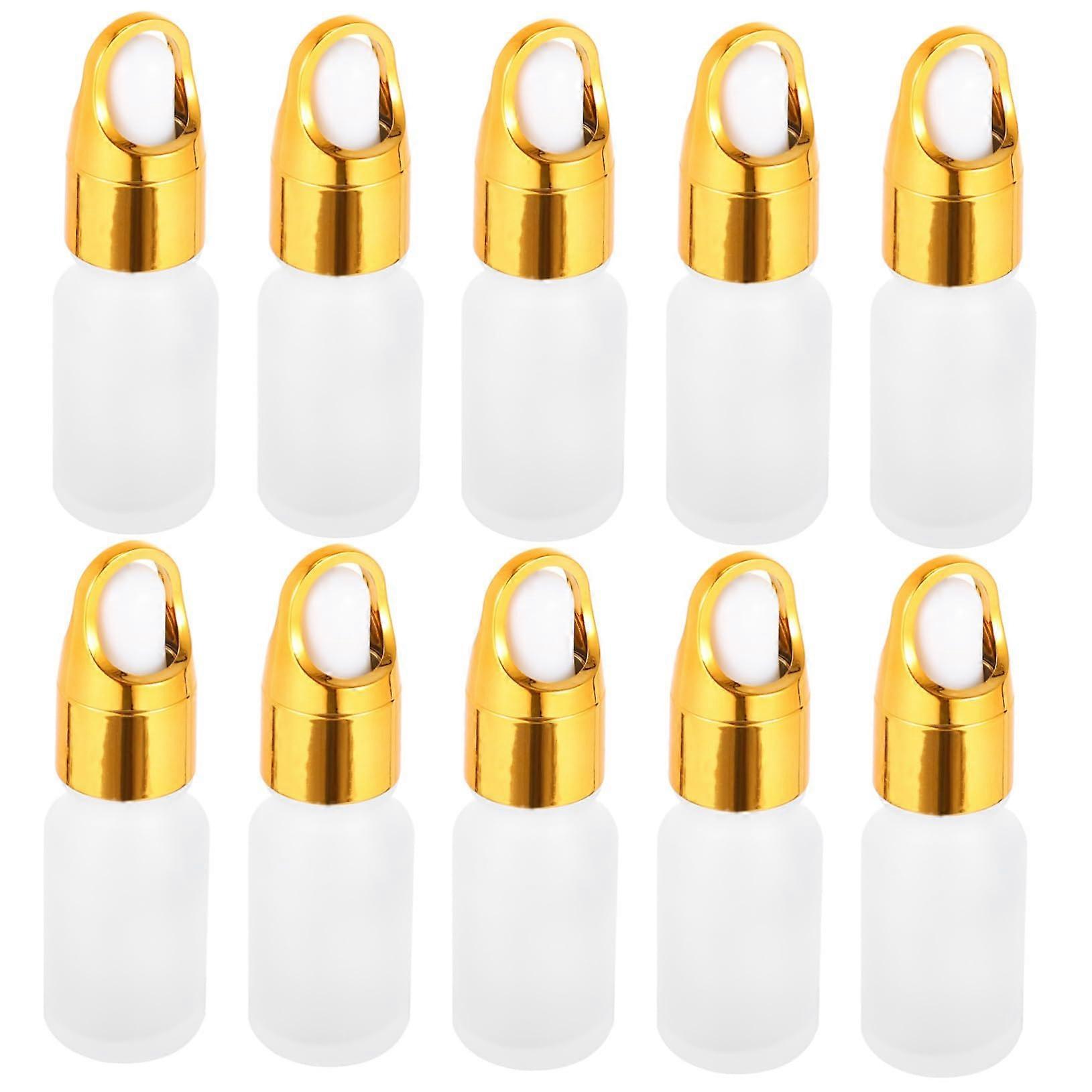 Glass Dropper Bottles 10ml - Leakproof Travel Friendly Set Of 10