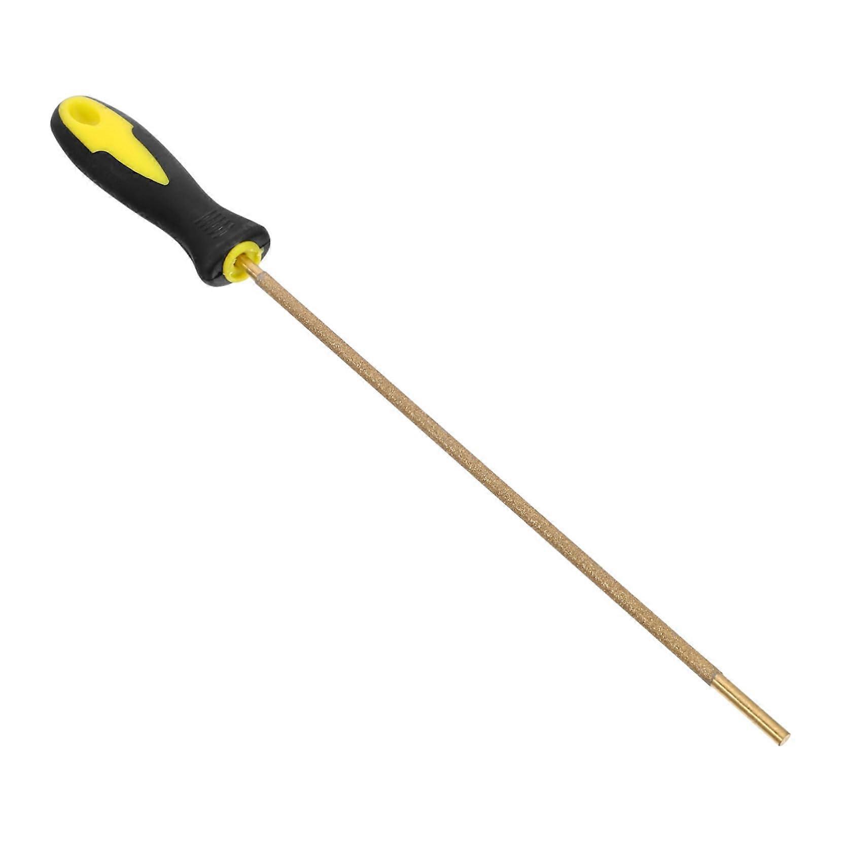 Chainsaw File Rasps for Grinding and Polishing, Corundum Round Files for Woodworking and Craft Projects