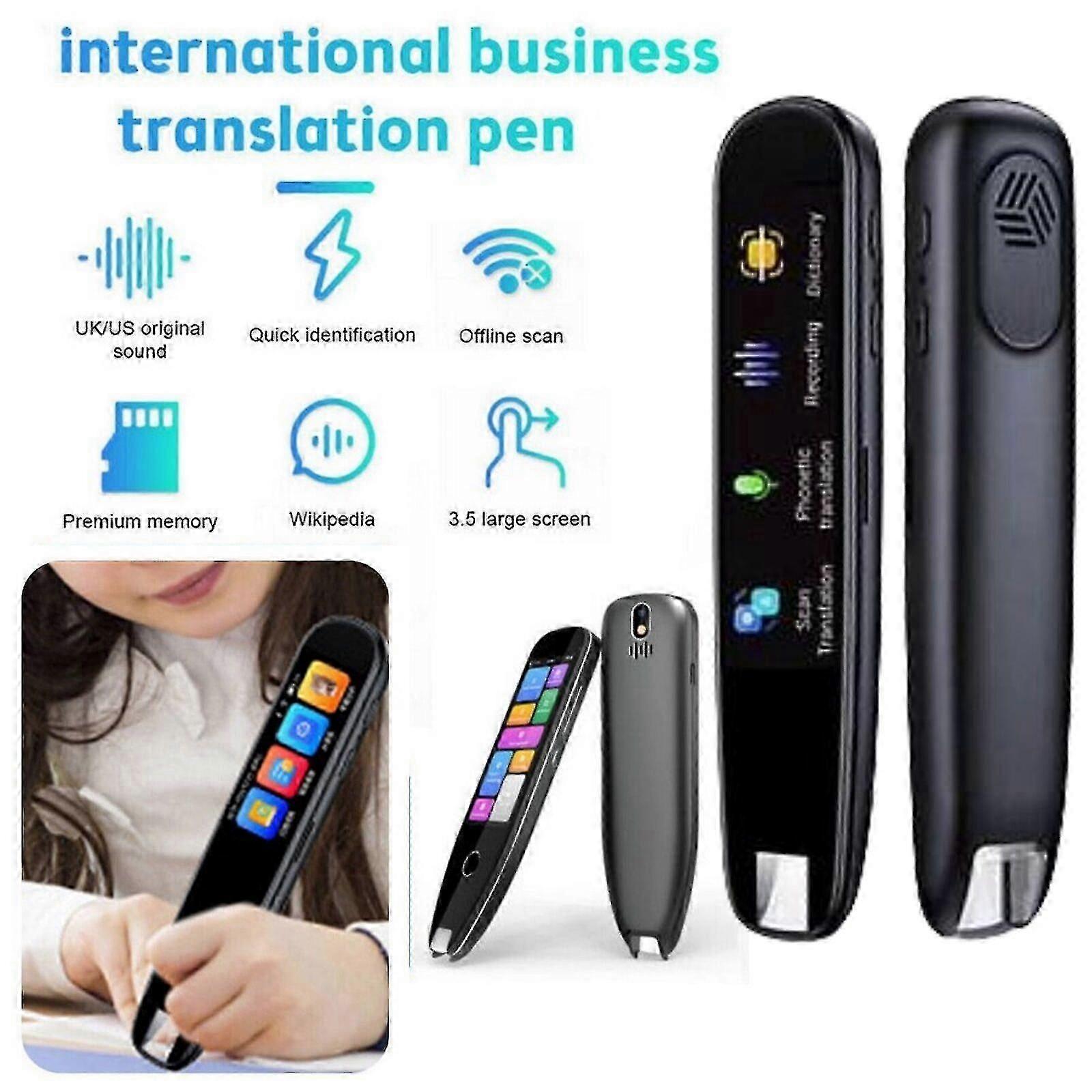 116 Language Smart Scan Translation PenText Reading Pen Translator Device,50% Offer