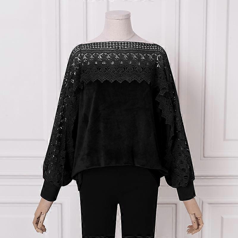 Celmia Loose Fit Plus Size Blouses