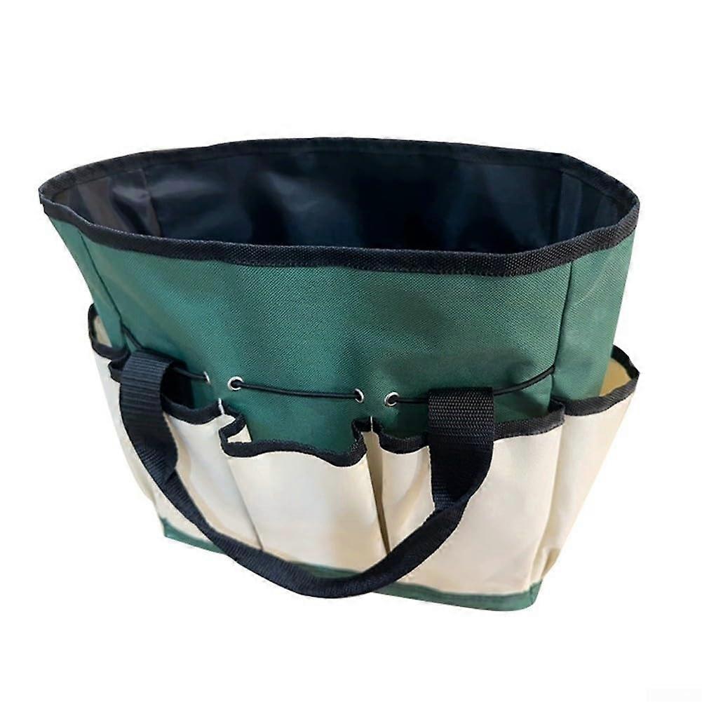 Garden Carry Bag with 6 Organization Pockets for Gardening Tools, Durable Fabric, Lightweight Design, Easy to Clean