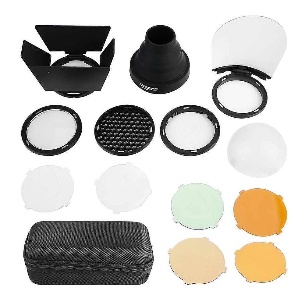 Godox AK-R1 Snoot Farbfilter Wabenreflektor Diffusor für Godox AD200 & H200R