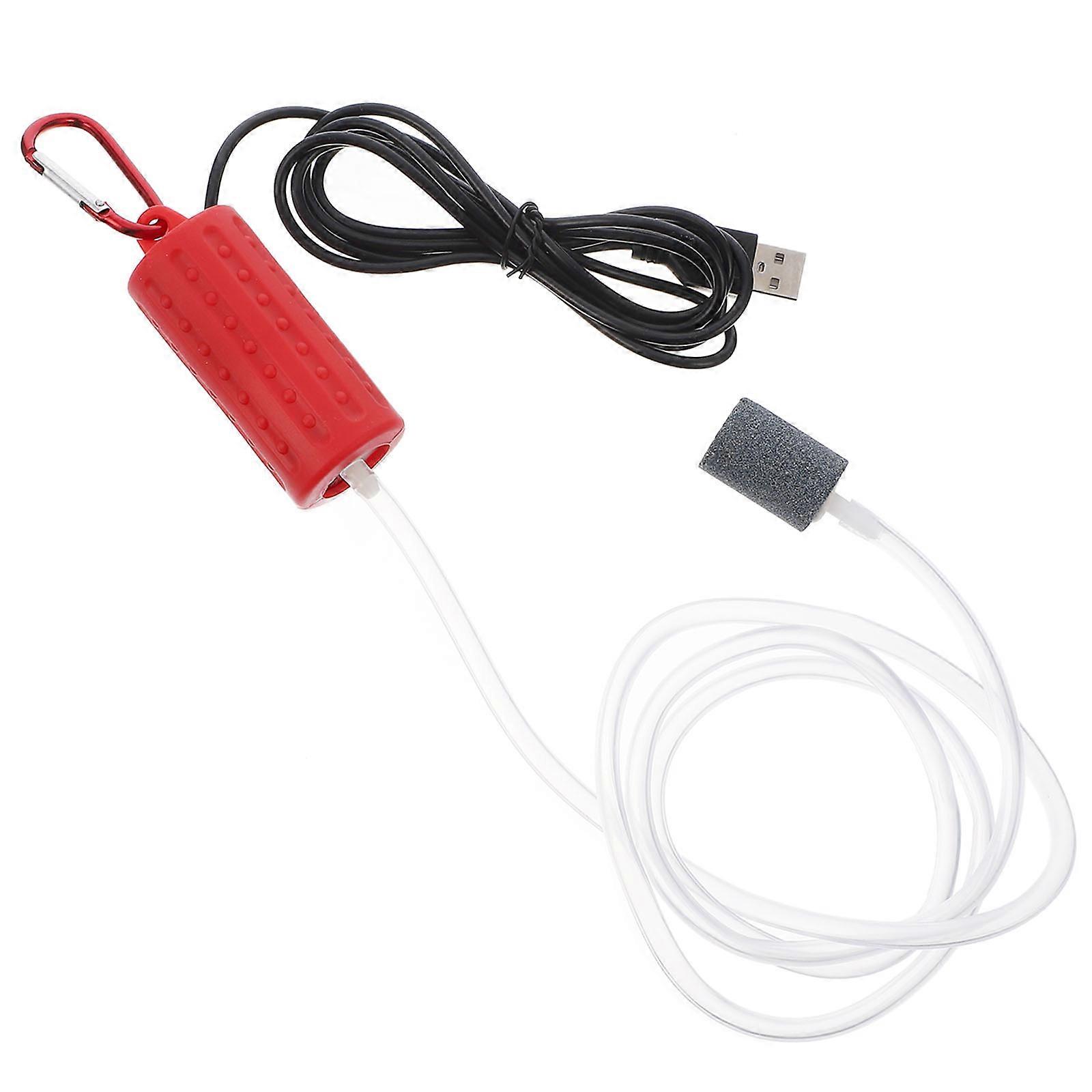 Air Pump for Aquarium Usb Powered Low Power Consumption Fish Tank 1Pcs