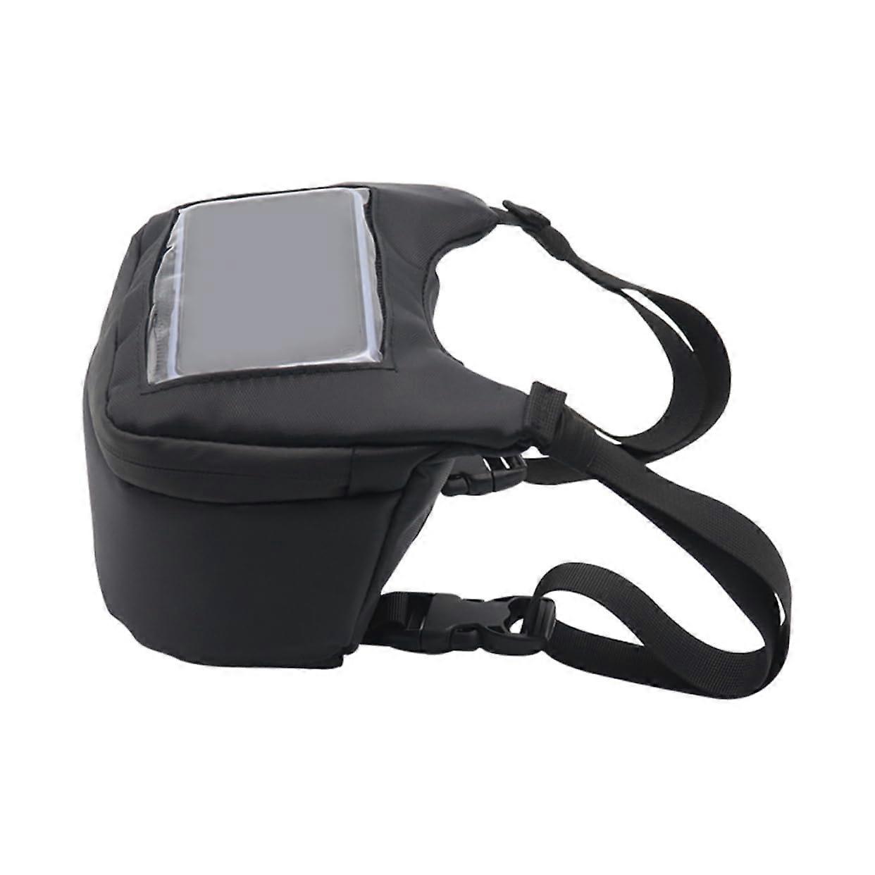 Front Bag Bicycle Handle Bags Bicycle Front Bag Bicycle Handlebar Bag Front Bag Carrier Motorcycle Tank Bag Handlebar Bag Black Polyester