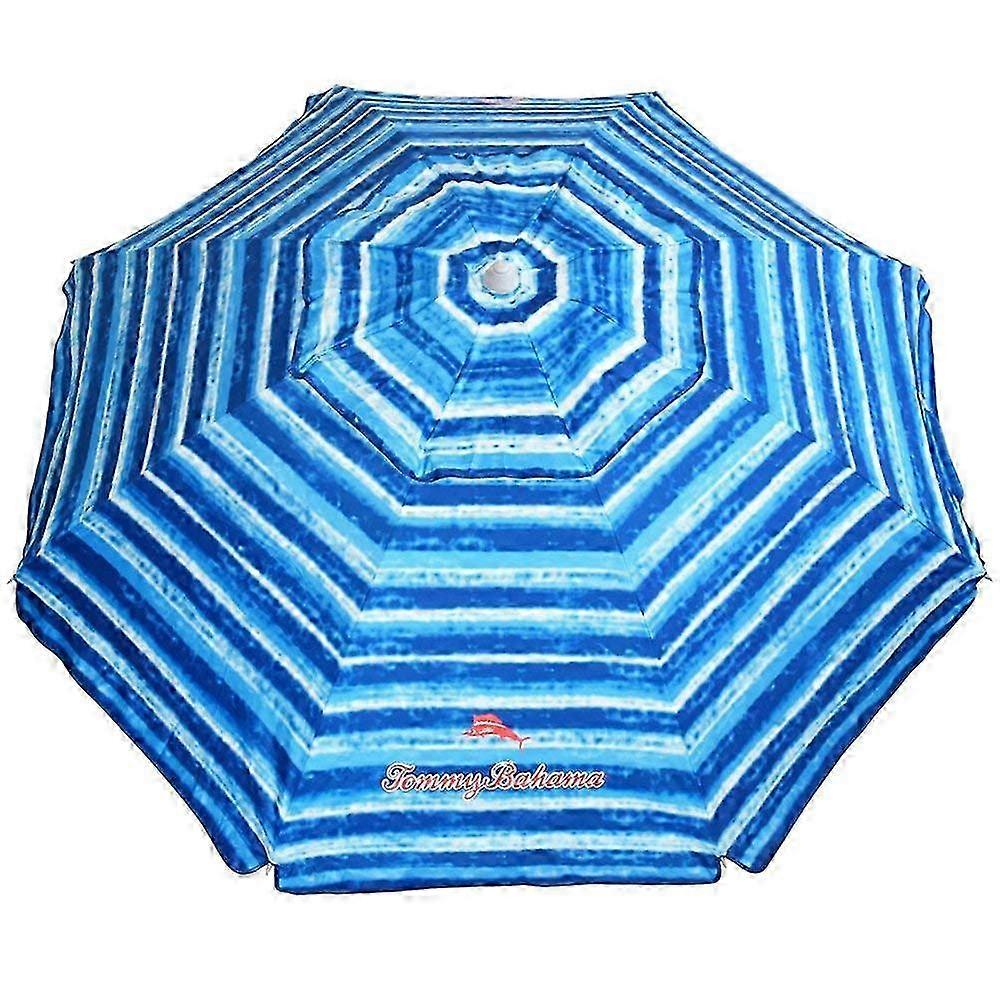 Ancla de arena y poste telescópico (azul/blanco) con 7