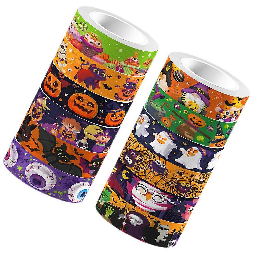 Diy Crafts Tape Halloween Elements For Students And Parents 12 Rolls