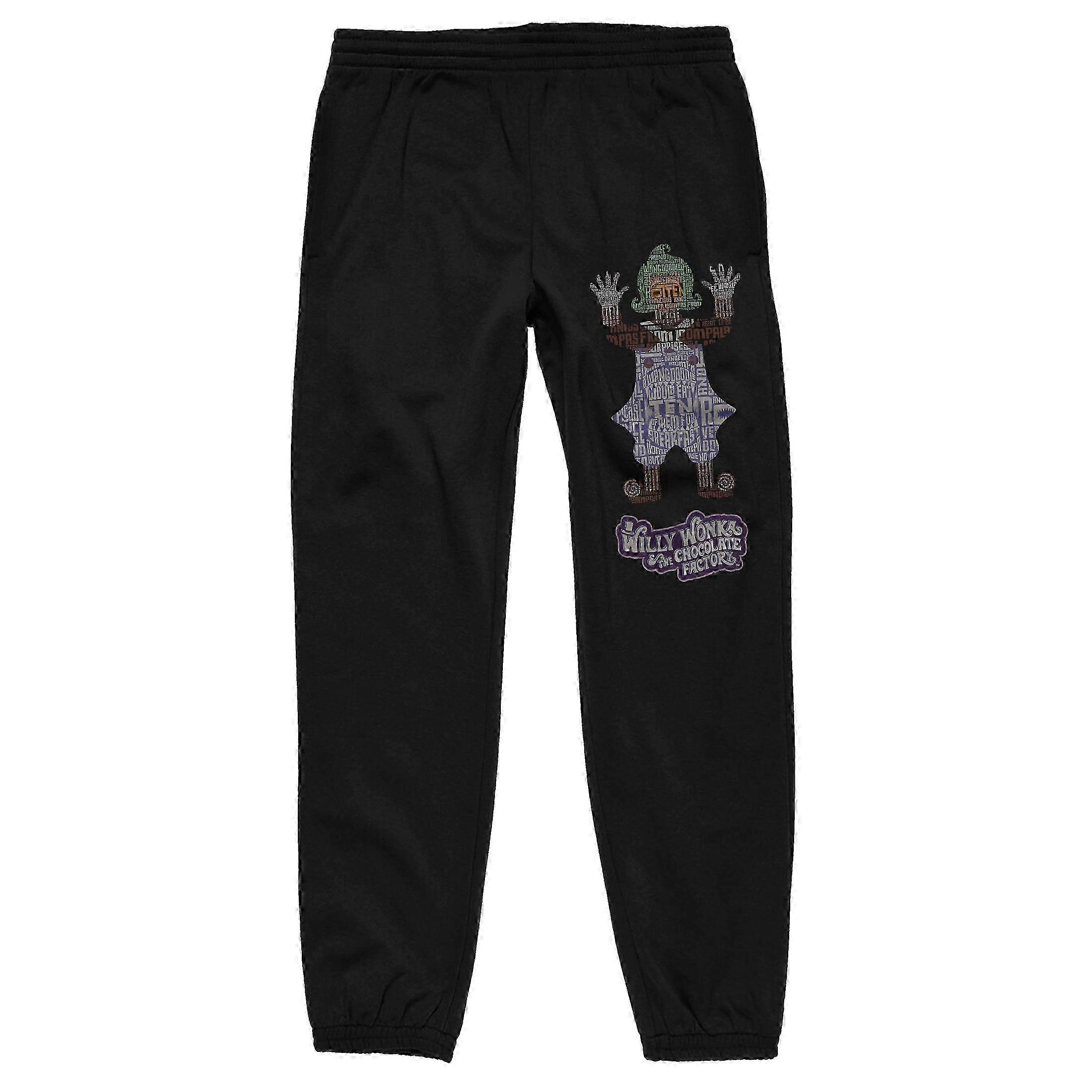Oompa Loompa Men's Black Sweatpants - Medium for a Certain Brand
