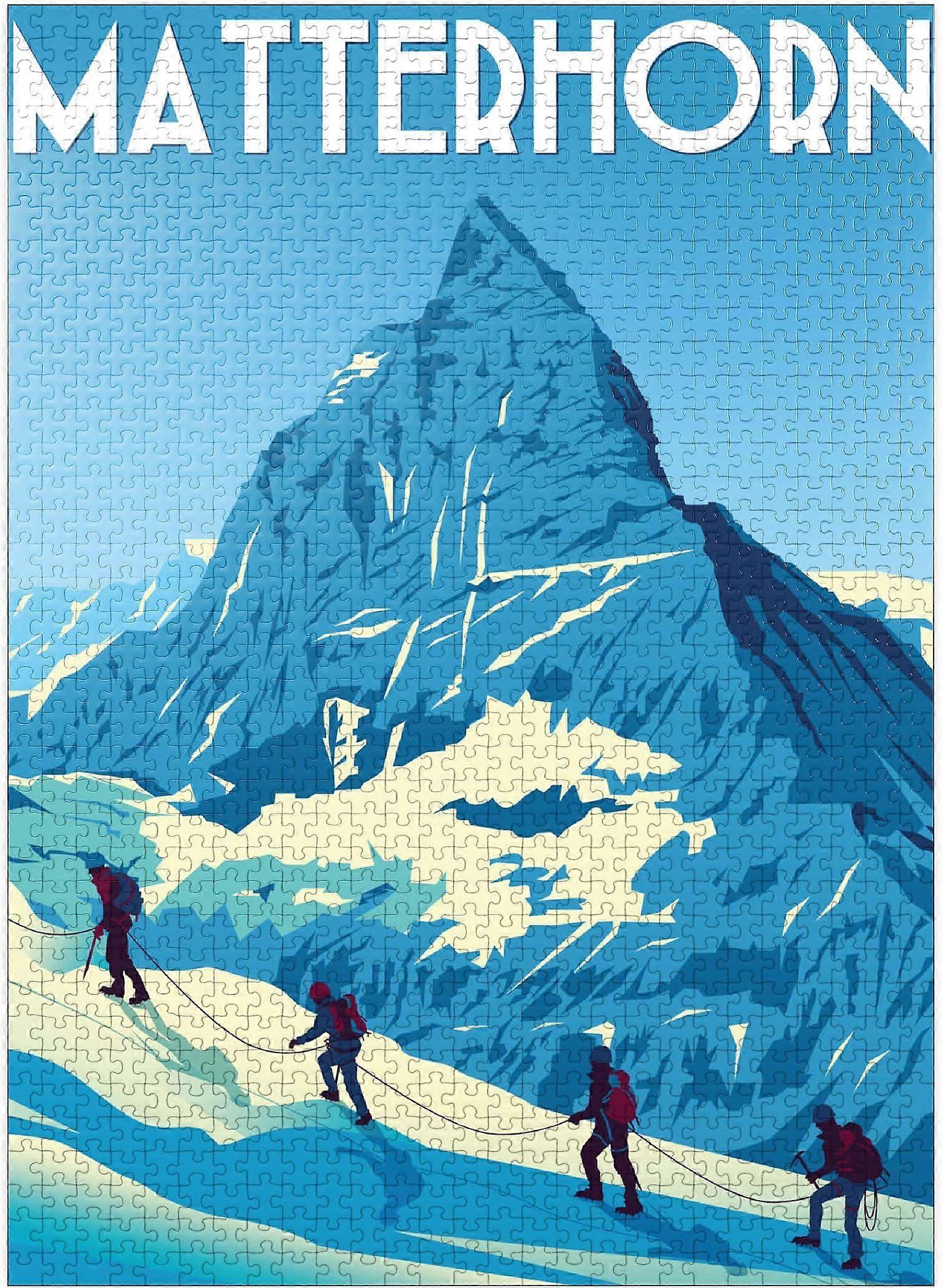 Matterhorn Schweiz 1000 bitars pussel