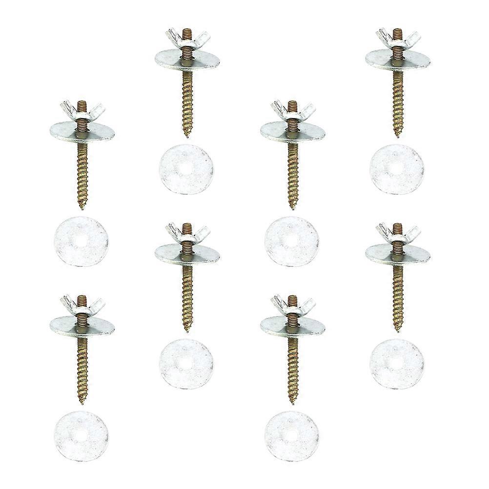 6 Pack Durable Screws and Nuts for Bird Cage Stands and Perches – Easy Installation Fasteners for Pet Cages