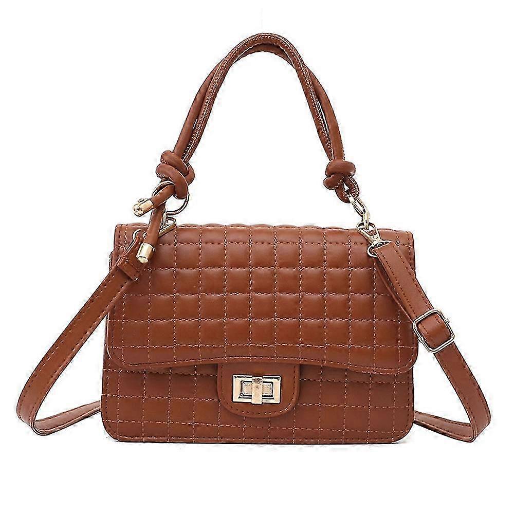 Retro and Simple Man-Made Leather Shoulder Bags for Parties, Dates, and Daily Commuting