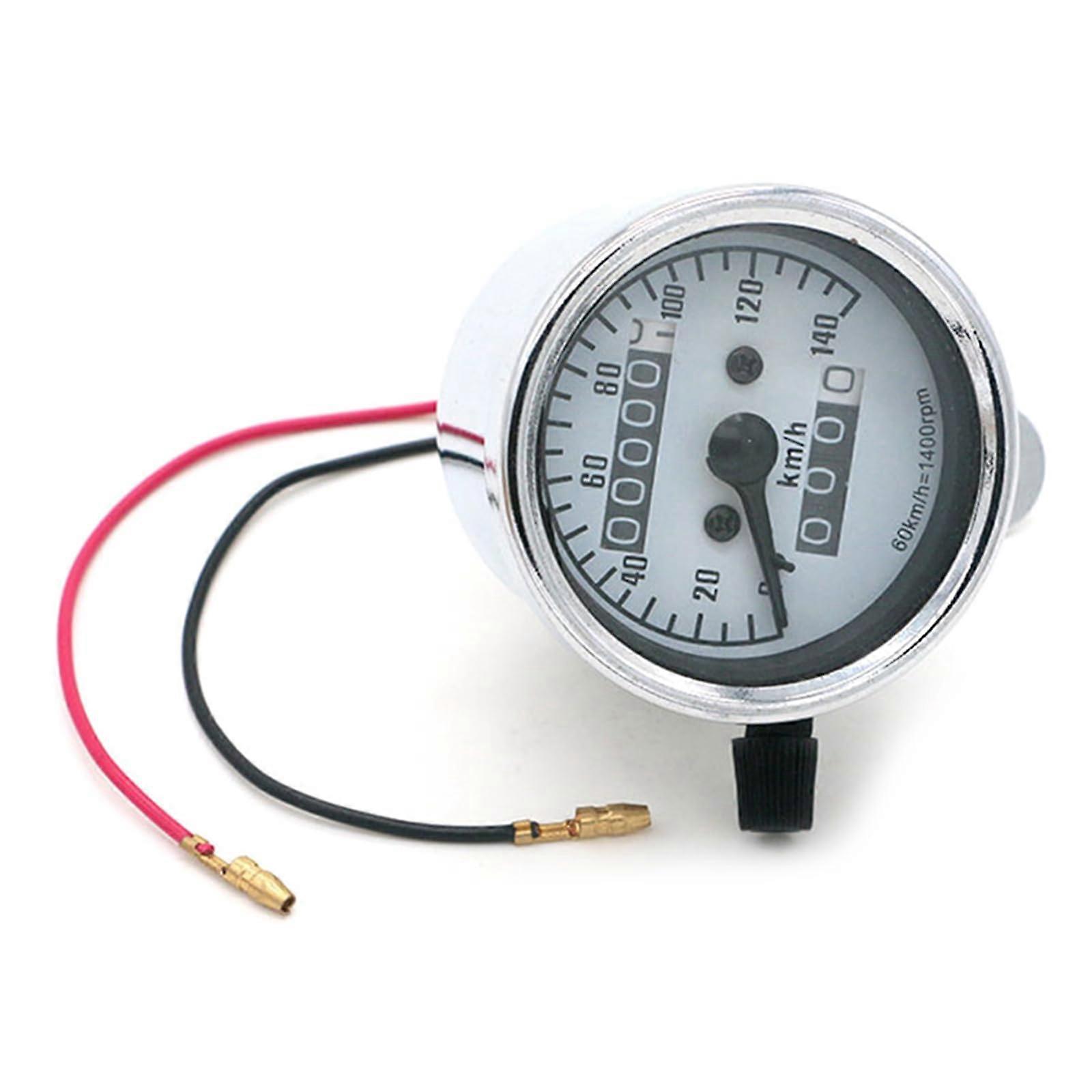 Tachometer and Odometer Accurate Data Display Metal Tachometer and Odometer Suitable for Motorcycles Ref: 9825