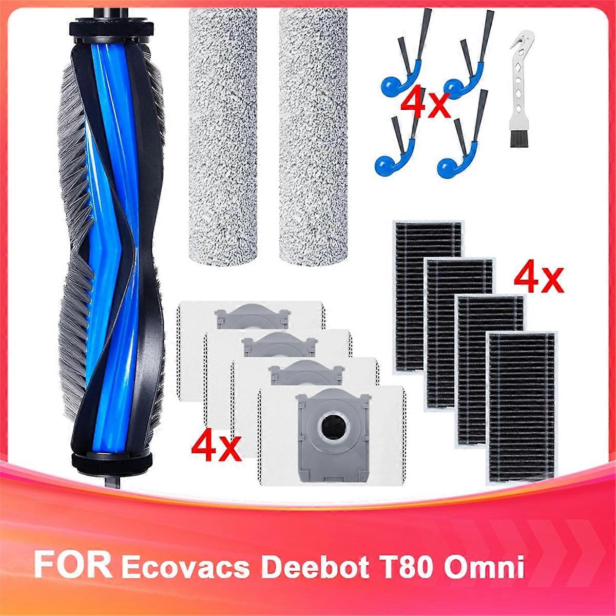 16pcs for T80 Omni Vacuum Robot Accessories Set
