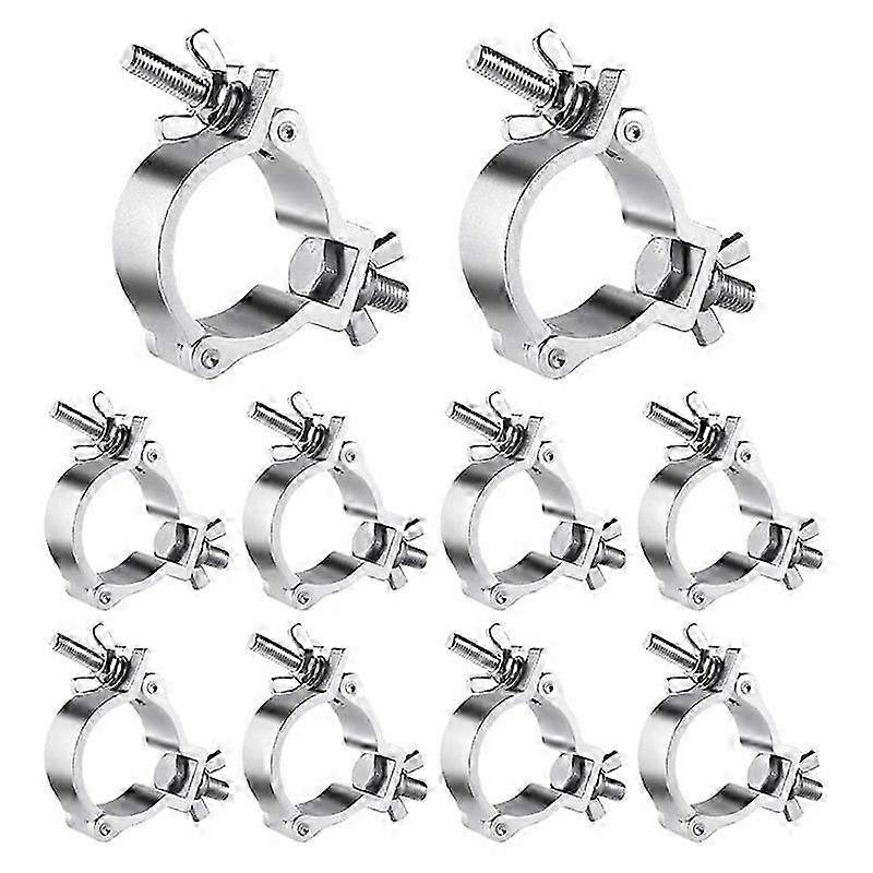 10 قطع 2 بوصة تروس يا المشابك ، الألومنيوم المرحلة ضوء المشابك لتروس ، 220LB LED Par ضوء المشابك ل 48- الطبعة 0703