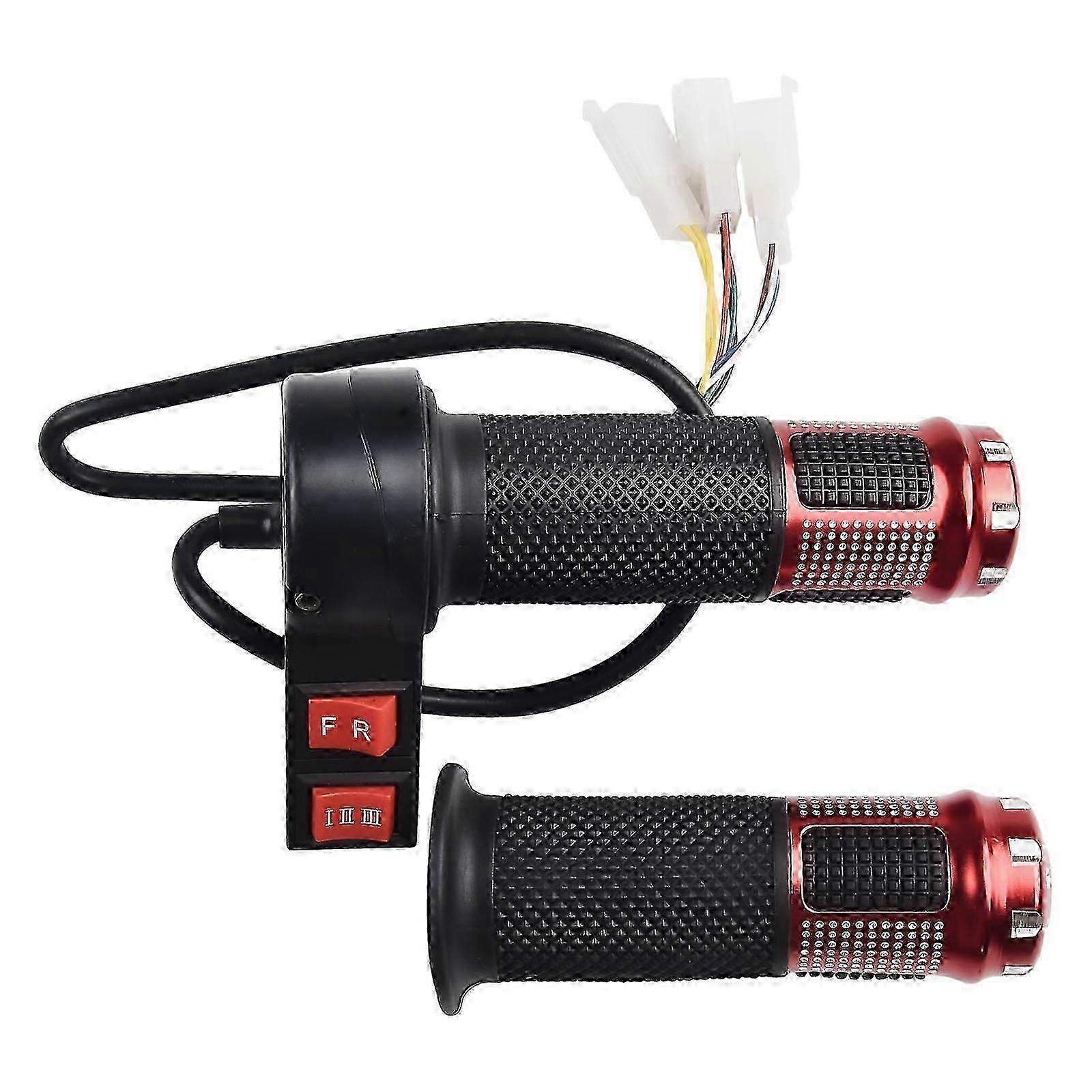 E-bike Throttle 3-speed Grip For Tricycle Forward/backward