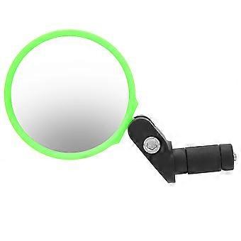 HF MR087 Stainless Steel Adjustable Folding Bicycle Rear View Mirror for 17-21mm Handlebar