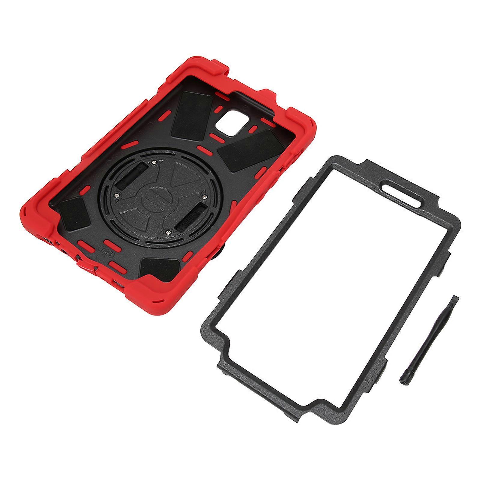 Tablet Silicone Hard PC Precise Cutouts Adjustable Strap Rotating Kickstand Case for Tab Active 3 8in 2020 T570 575