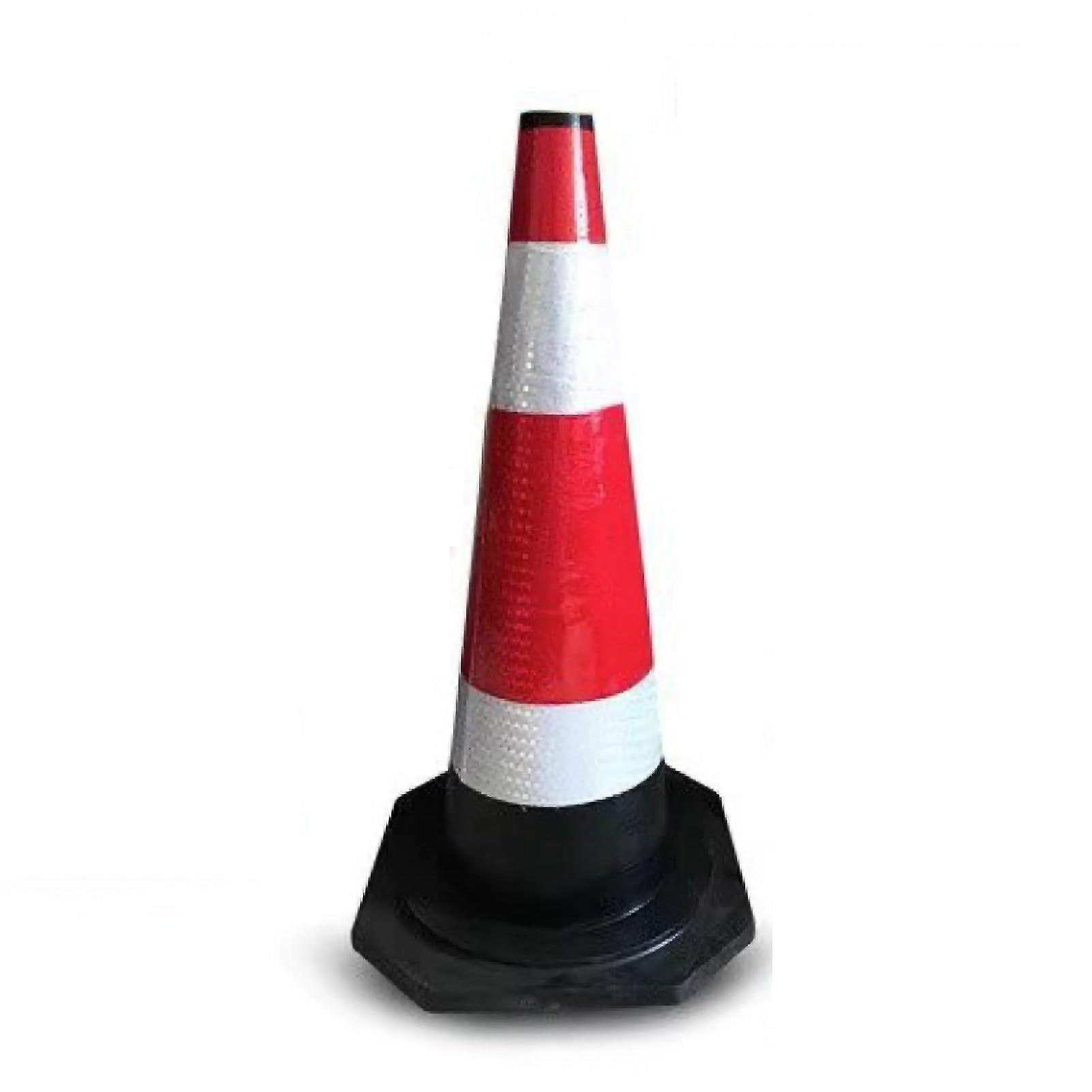 Traffic Safety Cone, Waterproof Multipurpose Popup Traffic Cone with Reflective Collar for Parking Lot, Driveway, and Driving Training (43x43x72cm)