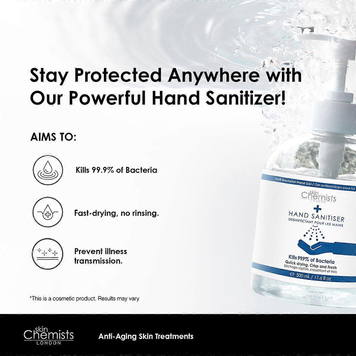 Skinchemists Hand Sanitiser 500ml
