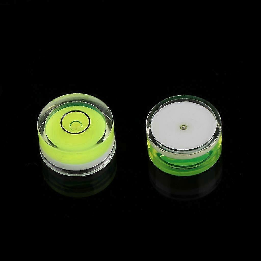 5 Pcs Small Round Bubble Spirit Level Mini Circular Bullseye Level ...
