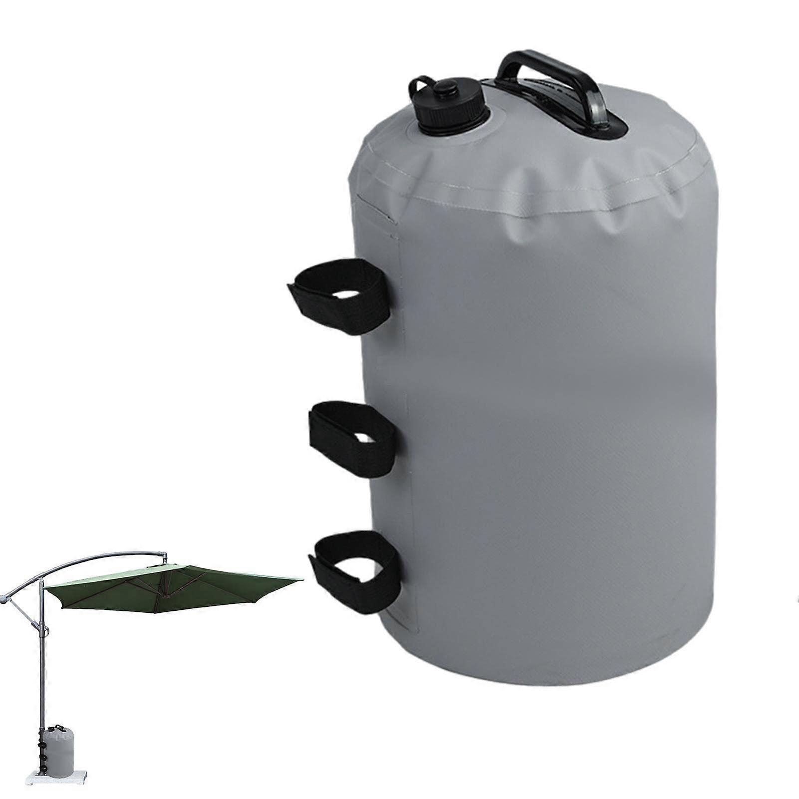 Sandsäckar: Canopy Weight Bag, Vikter för parasoll, Markispåsar för solskydd, Rivhållfasthet, Sandpåsar med vikter för strandmarkiser, CE Grey