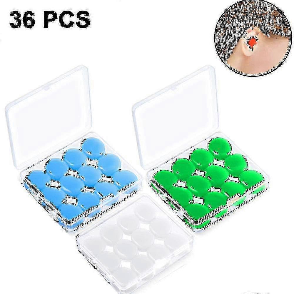 Soft Reusable Moldable Silicone Ear Plugs for Sleeping