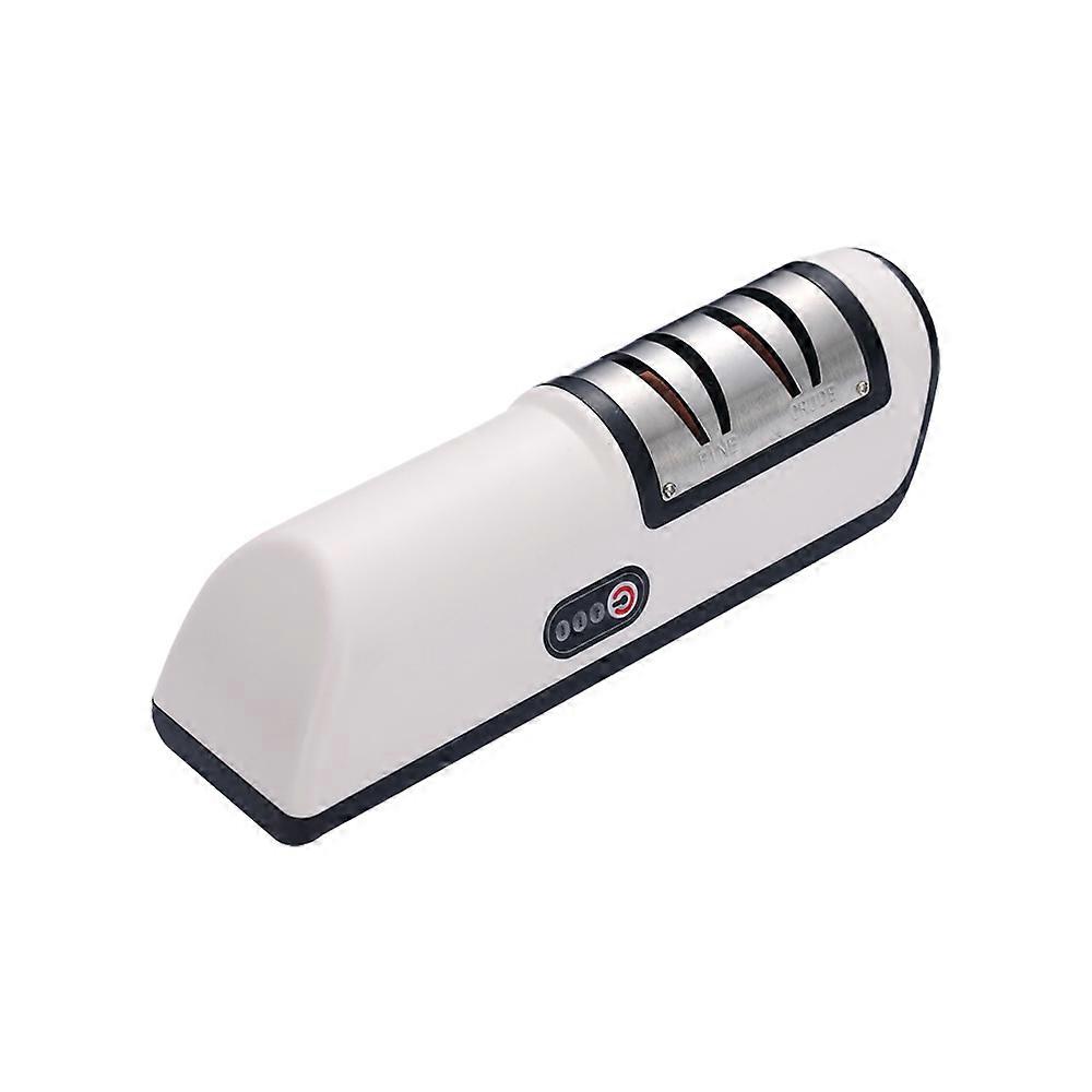 Electric Knife Sharpener 2 Stage Durable Sharpening Stone for Kitchen