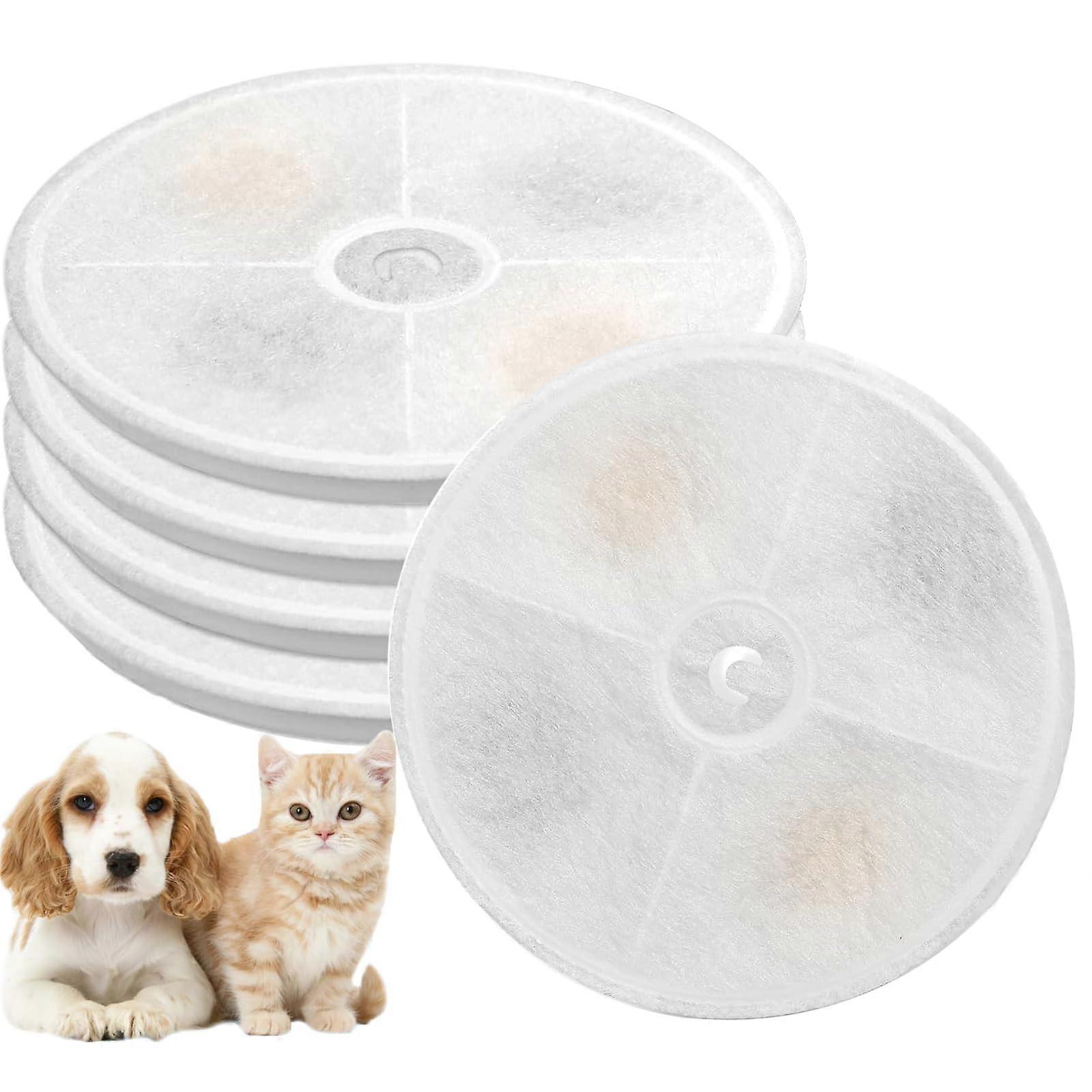 5Pack Cat Fountain Filters, Compatible with PETKIT Drinking Fountain Unit 3.0