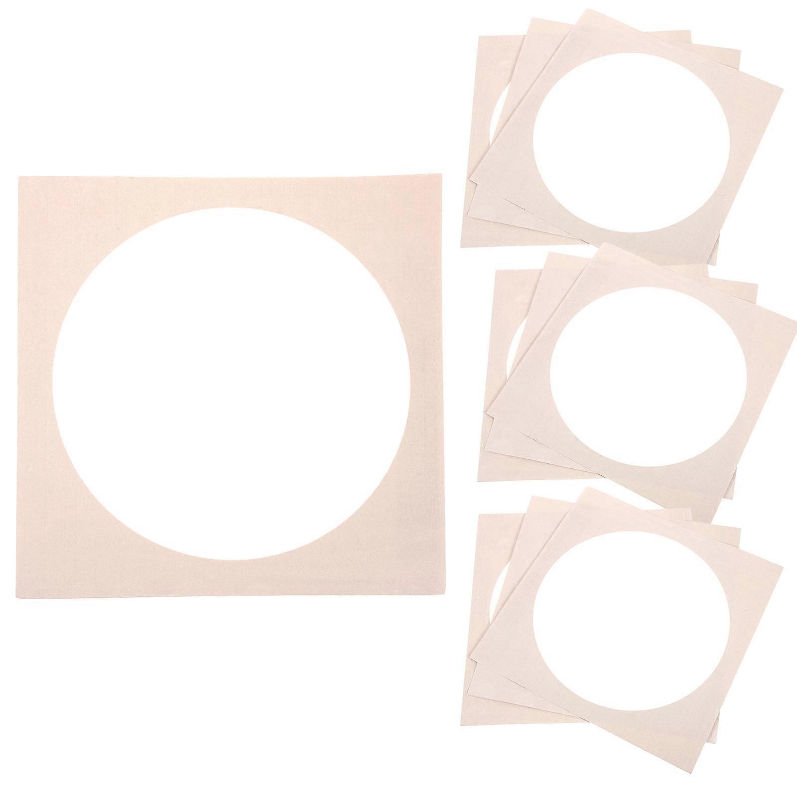 Golden Art Painting Paper for Calligraphy and Drawing Durable Bamboo Pulp Material 10 Sheets