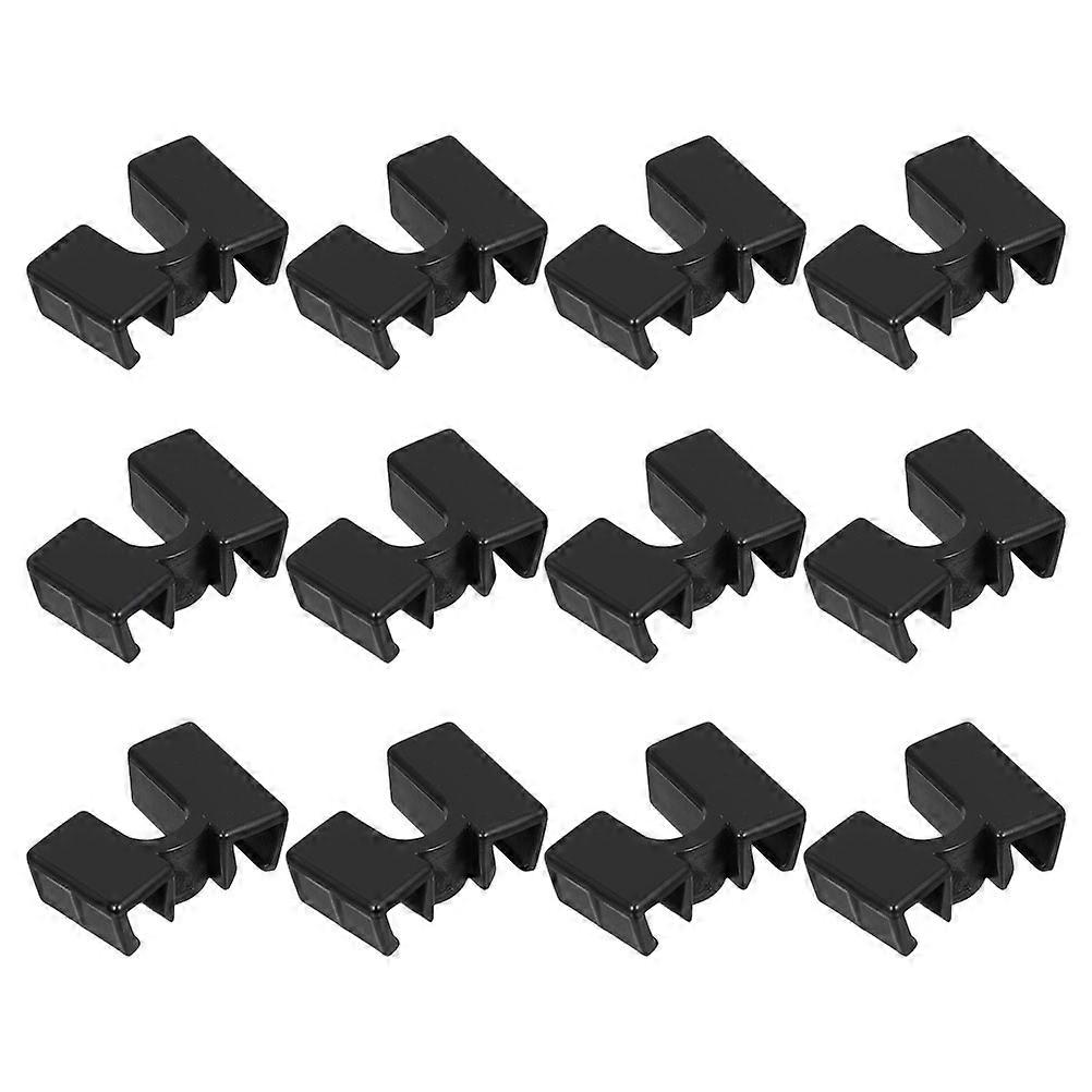 Chopstick Accessories For Children Beginner Learners 12Pcs Black Training Clips Daily Use