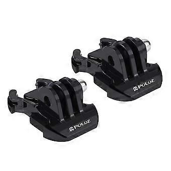 2PCS/Pack PULUZ PU149 Quick Release Buckle Mount for GoPro Hero 5/5 Session/4 Session/4/3+/3/2/1-Good